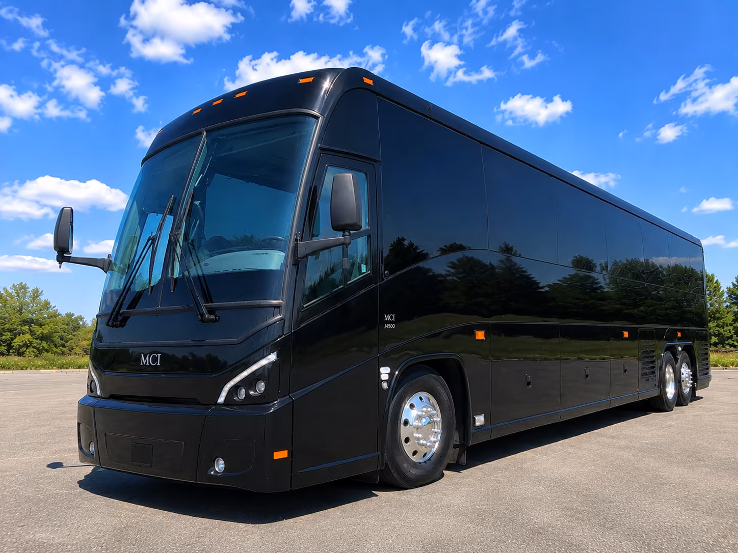 charter buses for prom groups making the run down i 25 to downtown denver