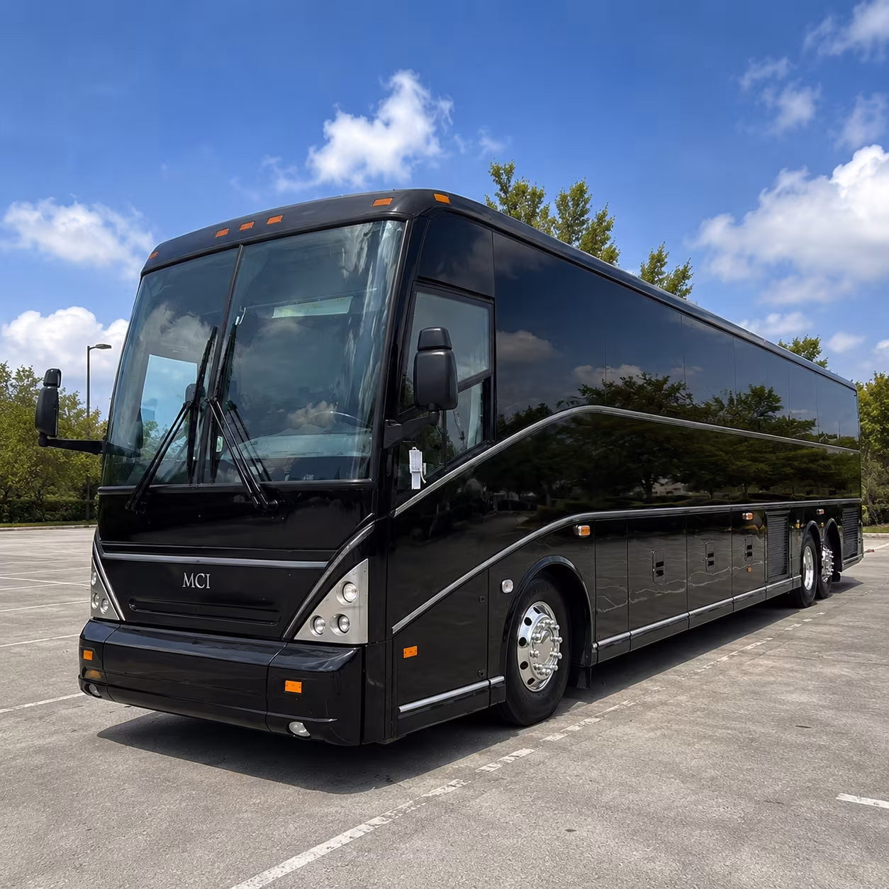westminster charter bus rental exterior